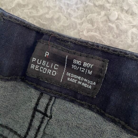 Big Boys Jeans Public Record 10/12 Regular Straight Fit Checkerboard Black - Picture 4 of 12